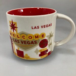Starbucks Las Vegas You Are Here Coffee Mug Cup 14 oz YAH Collection 2015